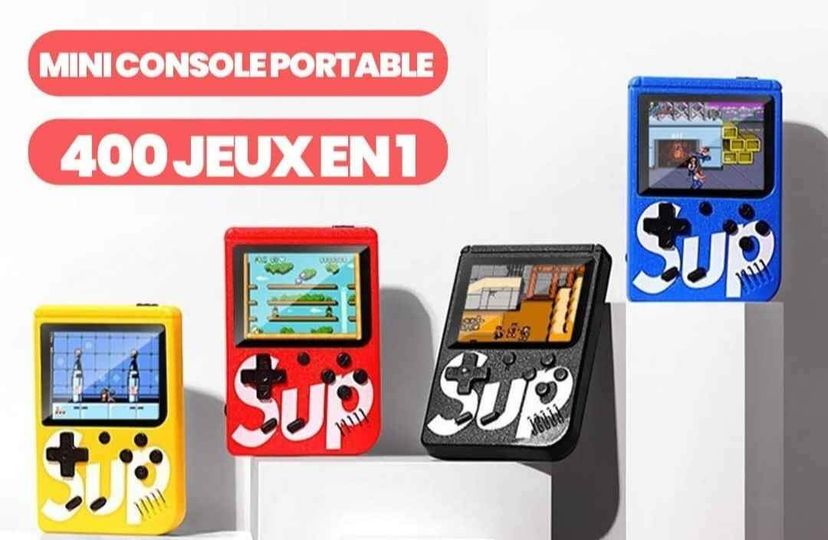 Mini console portable 400 Jeux en 1