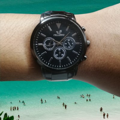 Montre Orlando Noir