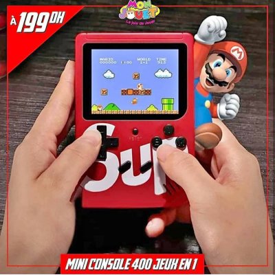 Mini console portable 400 Jeux en 1